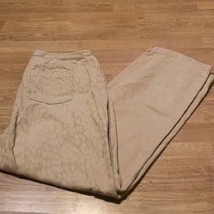 Liz Claiborne printed jeans